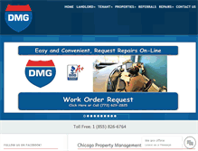 Tablet Screenshot of dmglistings.com